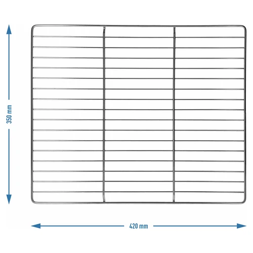 Grătar din oțel inoxidabil pentru afumătoare din lemn/placaj dragON 330339, 330341, 330340, 330360 - 4