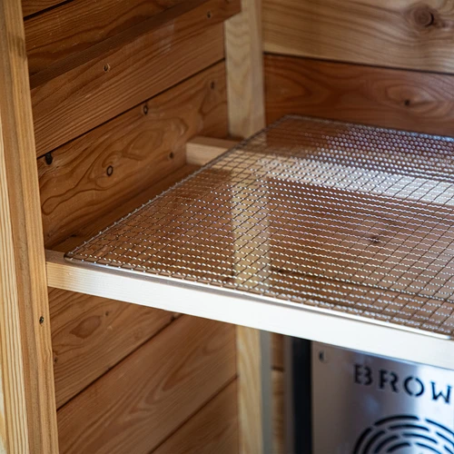 Grătar din plasă inoxidabil pentru afumătoare din lemn/placaj dragON 330339, 330341, 330340, 330360 - 5