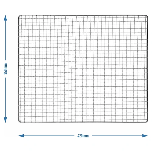Grătar din plasă inoxidabil pentru afumătoare din lemn/placaj dragON 330339, 330341, 330340, 330360 - 4