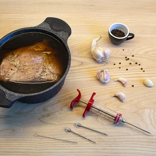 Injectoare 30ml + 3 ace + perie de curățare - 11