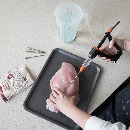 Injectoare mezelărie semi-automată cu set de ace și furtun - 13