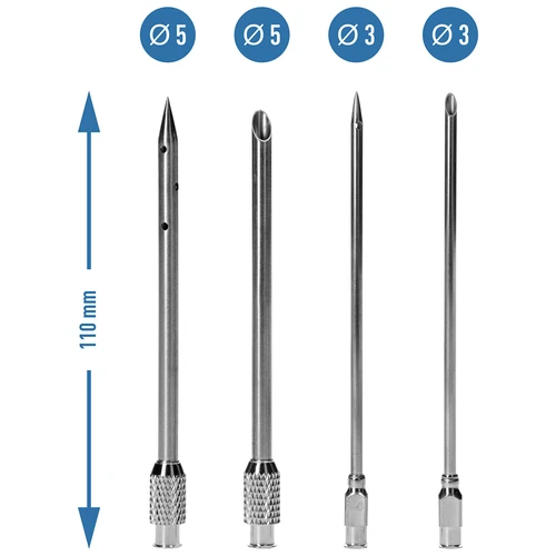 Injectoare mezelărie semi-automată cu set de ace și furtun - 9