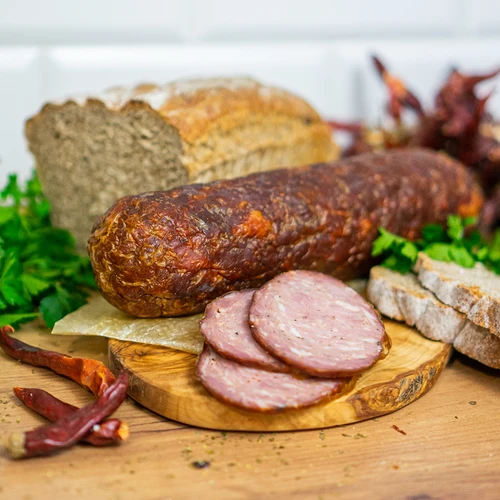 Intestine de porc uscate calibru 100 mm, 50 cm - 2 buc. - 8