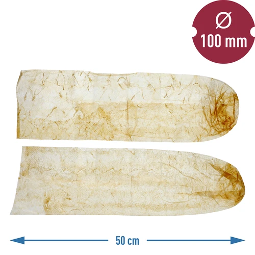 Intestine de porc uscate calibru 100 mm, 50 cm - 2 buc. - 5
