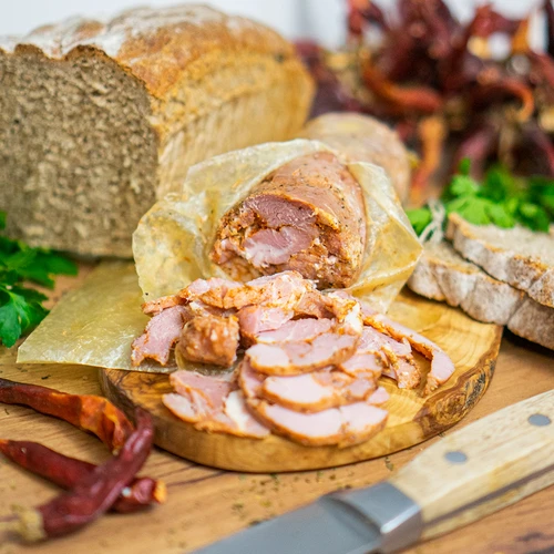 Intestine de porc uscate calibru 65 mm, 30 cm - 4 buc. - 7