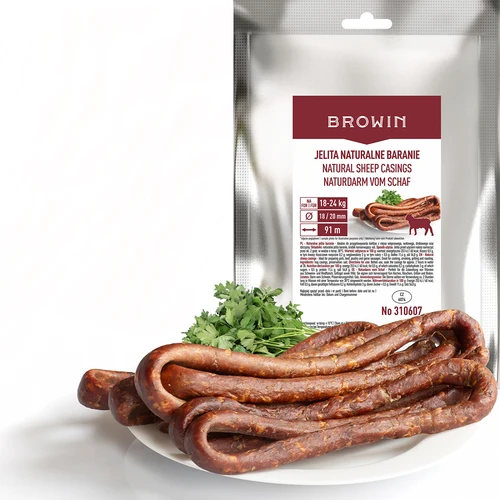 Intestine naturale de oaie cal. 18/20 mm, 91 m - 2