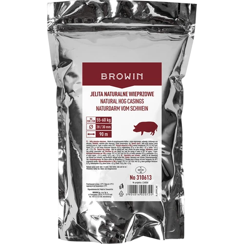 Intestine naturale de porc 28/30, 90m