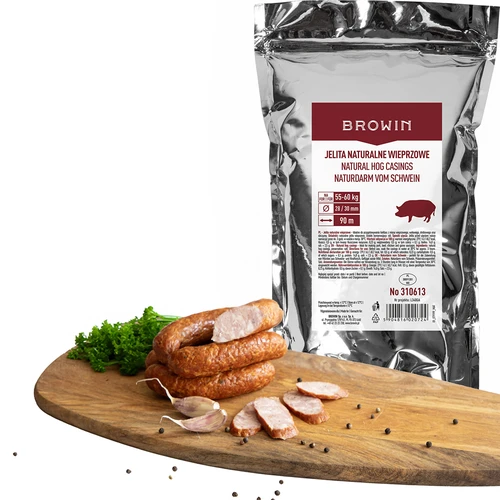 Intestine naturale de porc 28/30, 90m - 2