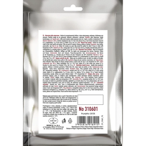 Intestine naturale de porc - calibru 28/30mm, 15m - 2