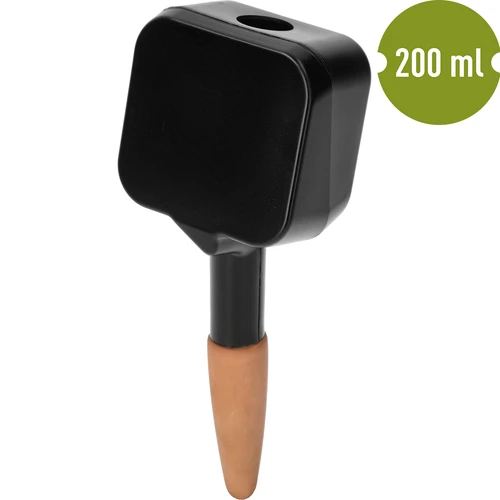 Irigator pentru plante – tablă neagră cu picior ceramic, 200 ml - 2
