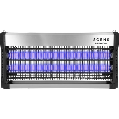 Lampă insecticidă UVA 40 W, argintie