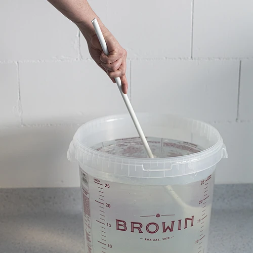 Lingură din plastic albă 70cm - 2