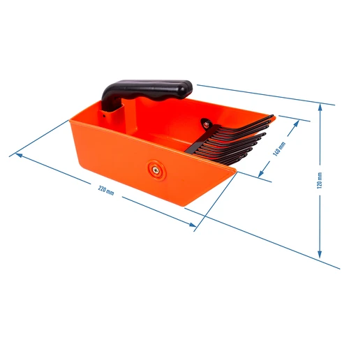 Mașină de cules fructe mici, dinți metalici - 4