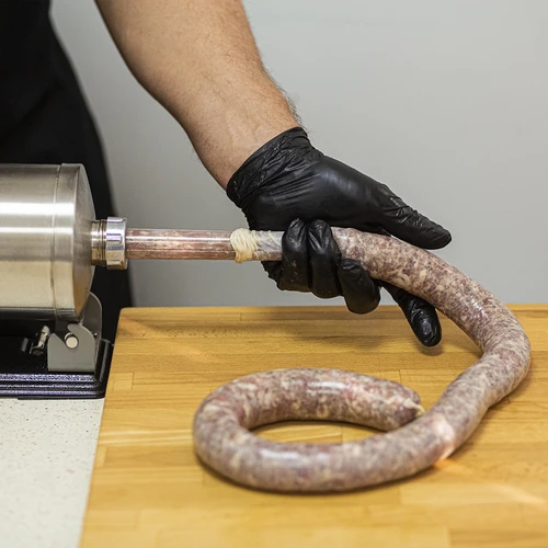 Mașină de umplut cârnați orizontală 3 kg - 14