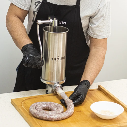 Mașină de umplut cârnați verticală 4 kg - 13