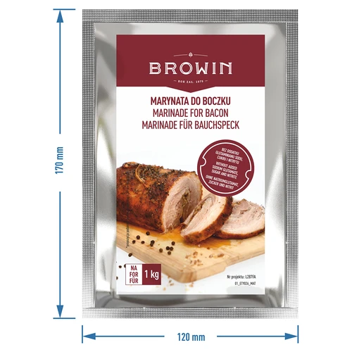 Marinadă pentru slănină - amestec de ierburi și condimente, 35 g - 3