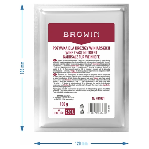Nutrient pentru drojdii de vin, 100 g - 2