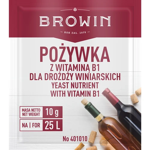 Nutrient pentru vin cu vitamina B1, 10g