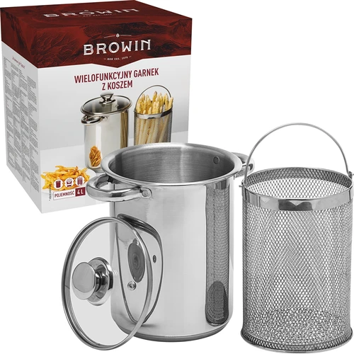 Oală multifuncțională cu coș - 4