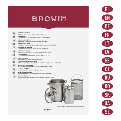 Oală multifuncțională cu coș și șuncar - 12