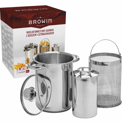 Oală multifuncțională cu coș și șuncar - 8