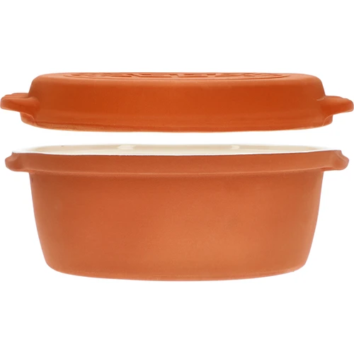 Oală romană glazurată 4,5 L (meandre) - 4