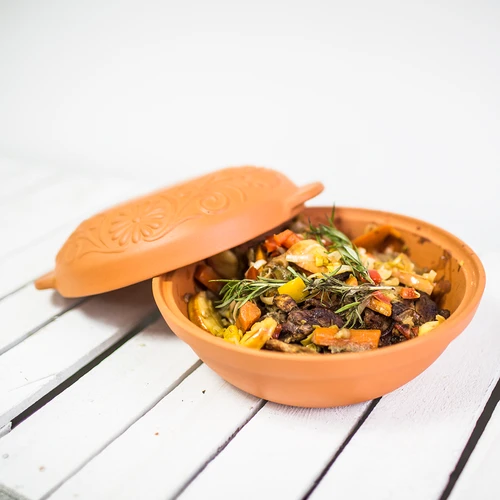 Oală romană rotundă 4 L - 8