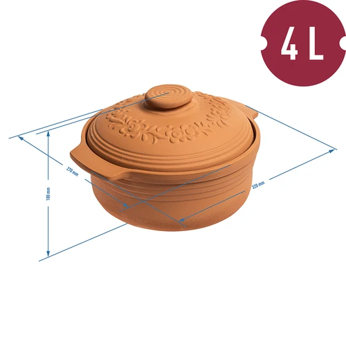 Oală romană rotundă 4L - 5