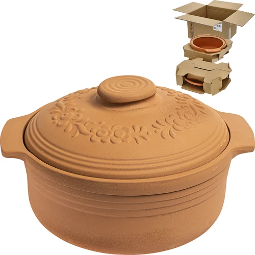 Oală romană rotundă 4L