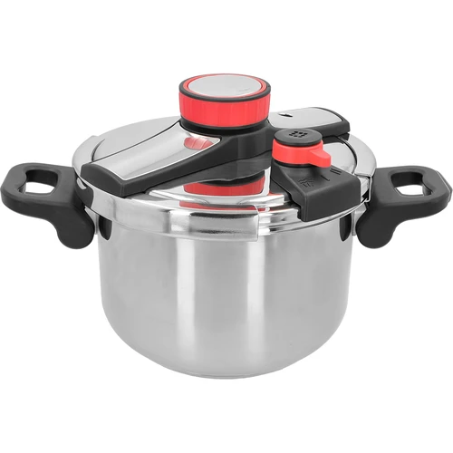 Oală sub presiune din oțel inoxidabil, 6 L