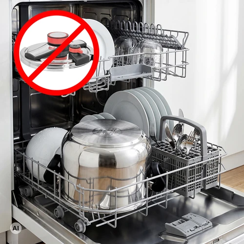Oală sub presiune din oțel inoxidabil, 6 L - 9