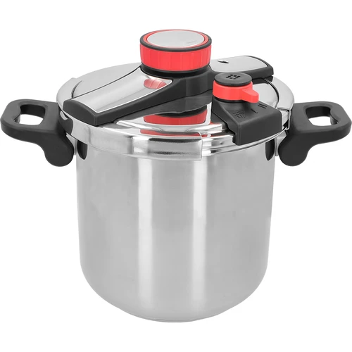 Oală sub presiune din oțel inoxidabil, 8 L