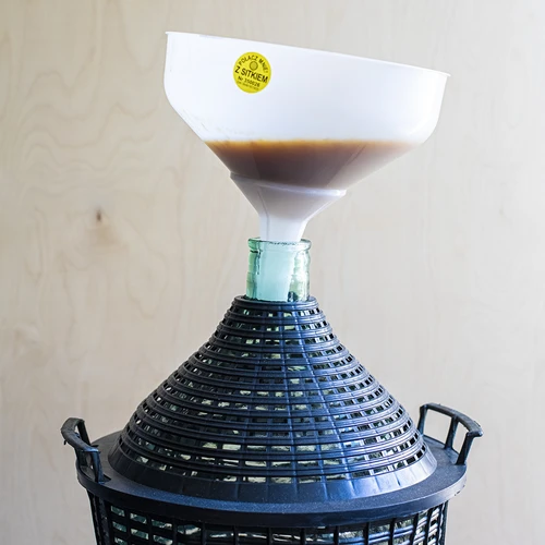 Pâlnie din plastic alb fi 25cm - 7