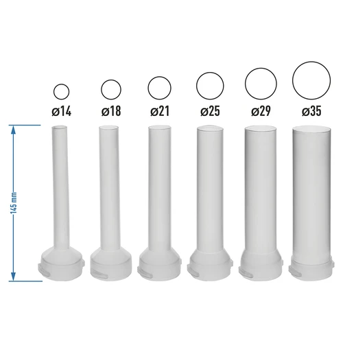 Pâlnii de rezervă pentru umplutor vertical Browin de 5 kg, 6 buc. - 4