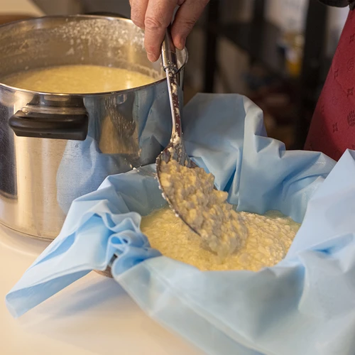 Pânză pentru brânză pătrată 50 x 50 cm, 2 buc. - 6