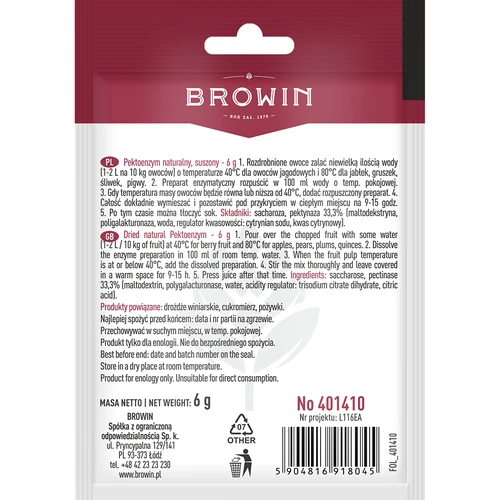 Pectoenzim uscat - 2