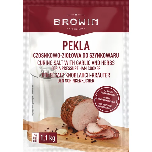 Peklosól Pekla cu usturoi și ierburi pentru șuncovar, 100 g