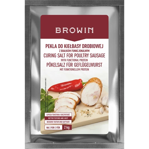 Peklosól - Pekla pentru cârnați de pasăre, cu proteină funcțională, 60 g