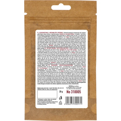 Pentru cârnați albi - amestec de ierburi și condimente - 2