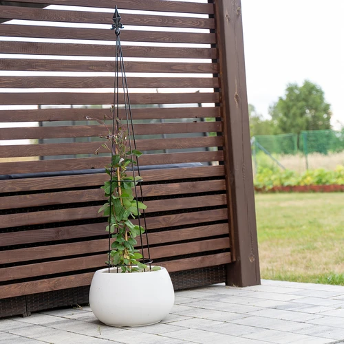 Pergolă metalică - Piramidă, 135 cm - 4