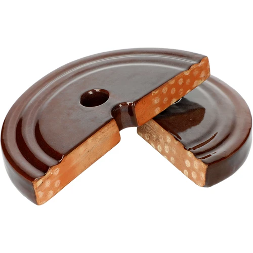 Piatră de presiune pentru butoaie, ceramică, fi 15 cm