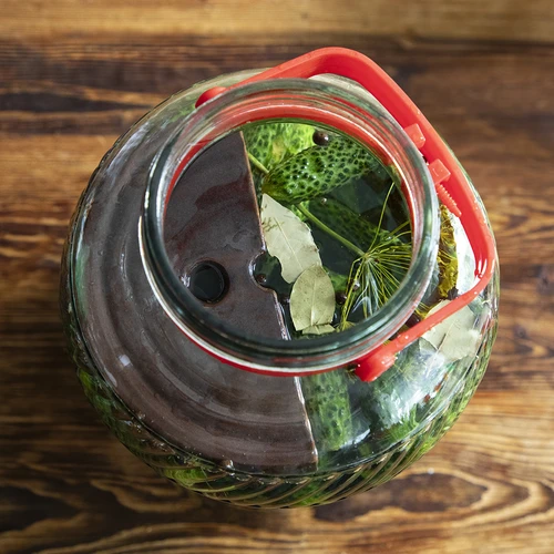 Piatră de presiune pentru butoaie, ceramică, fi 22 cm - 9