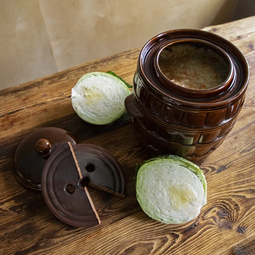 Piatră de presiune pentru butoaie, ceramică, fi 22 cm - 10