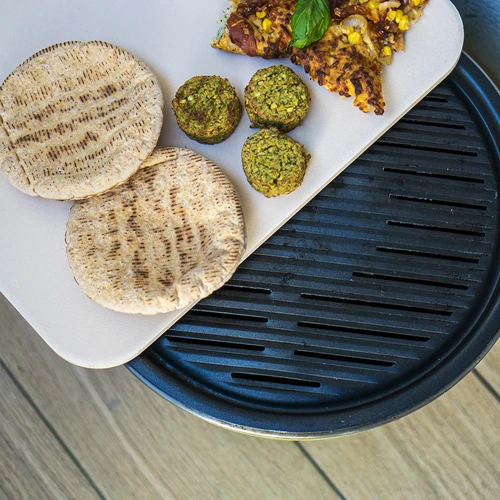 Piatră pentru pizza dreptunghiulară, realizată din cordierit, - 38 x 30,5 cm - 15