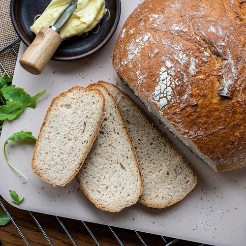 Piatră pentru pizza dreptunghiulară, realizată din cordierit, - 38 x 30,5 cm - 16