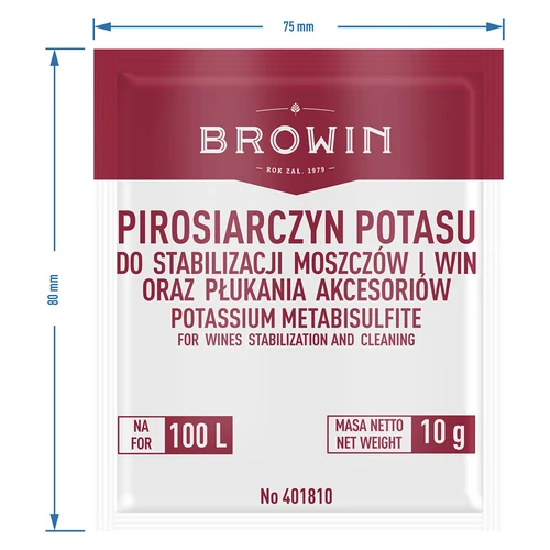 Pirosulfit de potasiu 10 g - 3