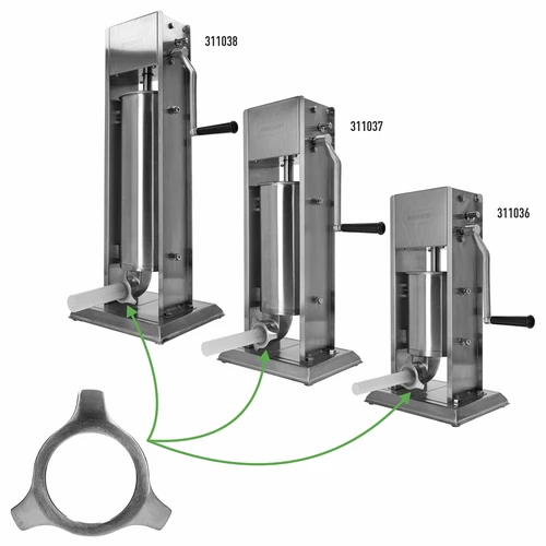 Piuliță filetată pentru mașinile de umplut cârnați Browin nr 311036, 311037, 311038 - 3