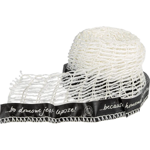 Plasă pentru mezeluri cu etichetă, dimensiuni 15 cm x 4 m, rezistență termică 125°C