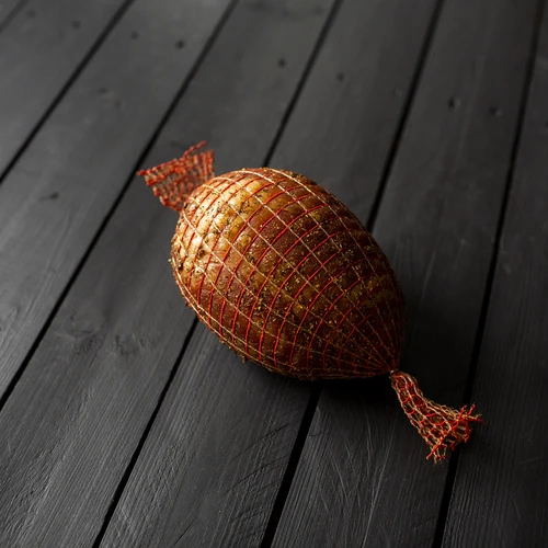 Plasă pentru mezeluri din nailon 4 m x 22 cm cu rezistență termică de 125°C - 6