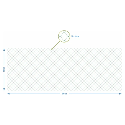 Plasă pentru plante cățărătoare, 1,8 x 5m - 3